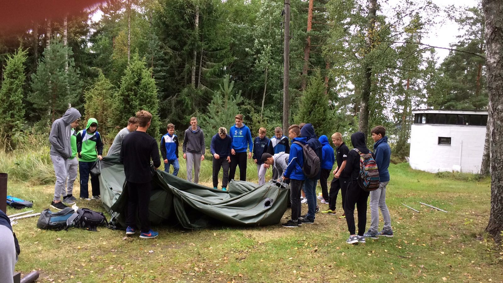 Trainingslager der U16 in FinnlandBild